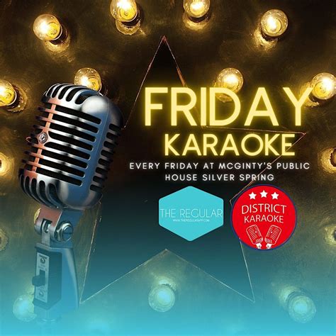 Karaoke Friday at McGintys! | Downtown Silver Spring