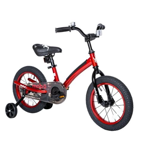 Mobo First 14 Inch Bike For Kids With Training Wheels, Boys And Girls ...