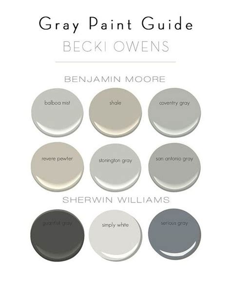 best grey paint colors benjamin moore | My Web Value