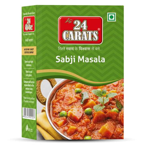 Sabji Masala - 24 Carats Spices | Central India's Fastest Growing FMCG ...