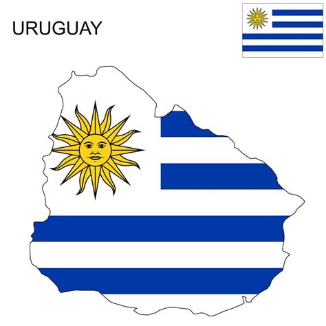 Uruguay Flag Map and Meaning | Mappr