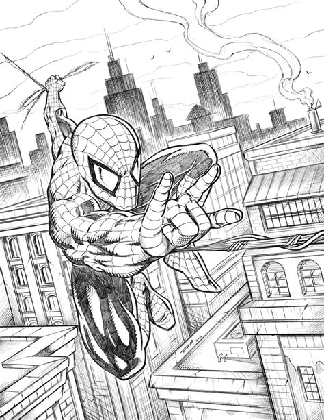 Ram Studios Comics: Drawing Spider-man on the iPad Pro in Procreate