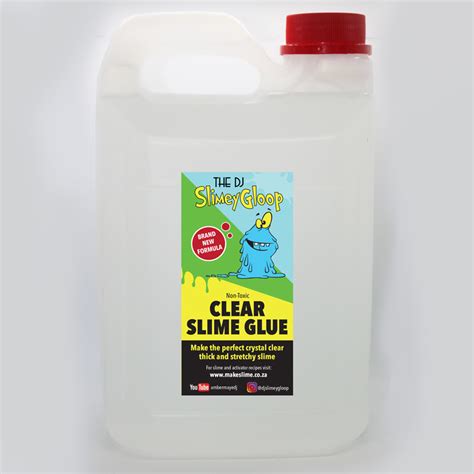 New DJ SlimeyGloop Clear slime glue available to buy online