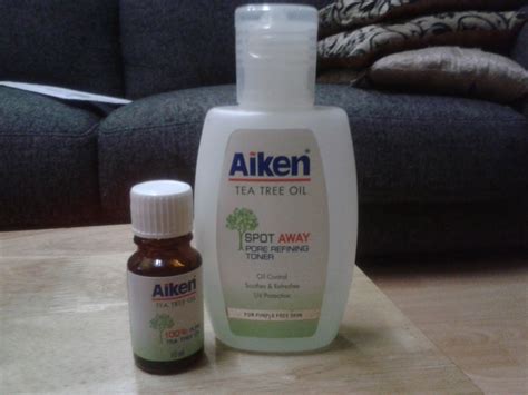 MY LIFE AS IT IS: Aiken Tea Tree oil toner and oil