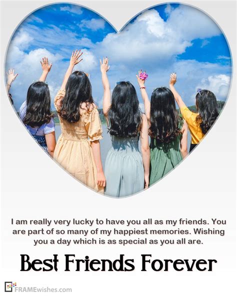 Happy Friendship Day Frames With Photo | Happy best friend day, Happy ...