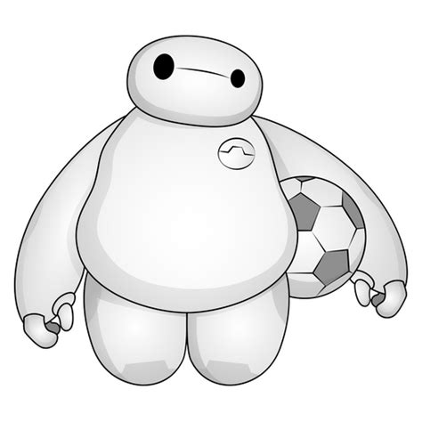 Big Hero 6 Baymax Sticker - Sticker Mania