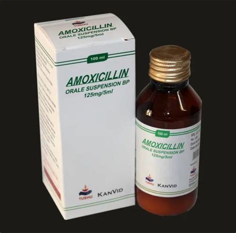 Amoxicillin Oral Suspension 250mg/5ml, Dry Syrups, Packaging Size ...