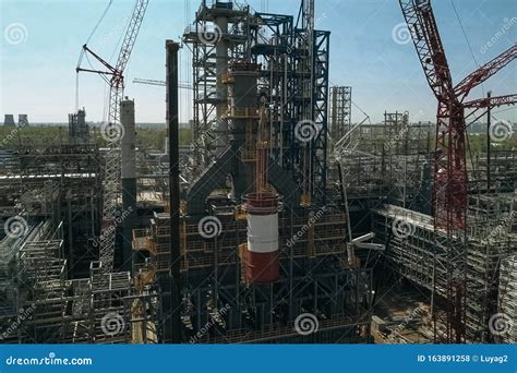 Construction of Petrochemical Plant, Installation of Technological ...