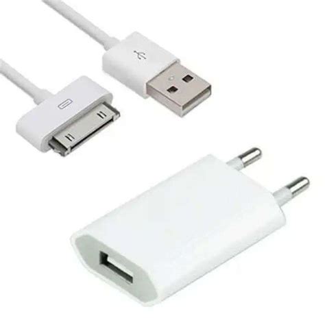 New Apple iPhone 4 Charger (USB Adapter And Cable) | xParts