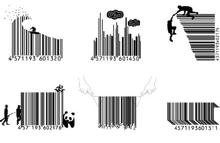 Barcode Art - Dull Men's Club