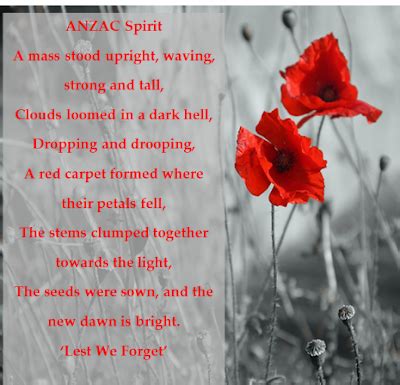 anzac day poems to celebrate anzac day 2017 with bliss - anzac day 2017