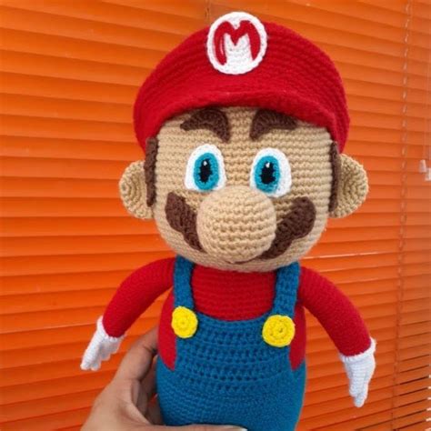 Mario super mario crochet pattern – Artofit