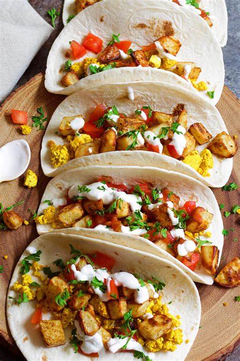 Easy Vegan Breakfast Tacos