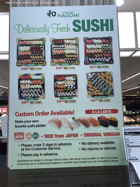 Online Menu of Mitsuwa Marketplace Restaurant, Arlington Heights ...