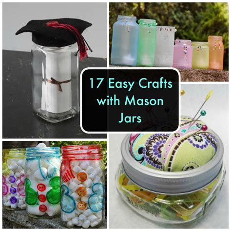 17 Easy Crafts with Mason Jars | FaveCrafts.com