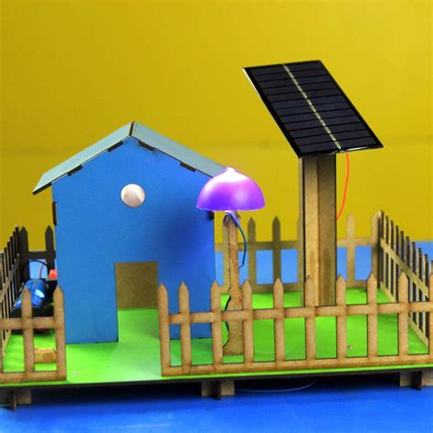 Solar Powered House DIY Kit