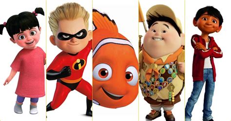 Pixar Movie Characters