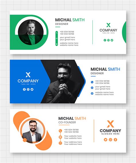 Email signature design | Email signature template :: Behance