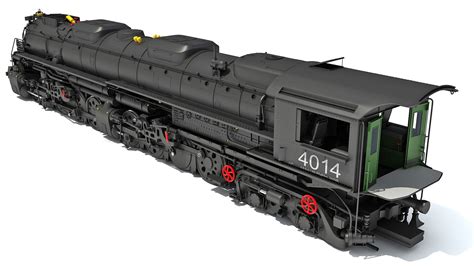 3D Steam Locomotive Big Boy Train Model - TurboSquid 2017067