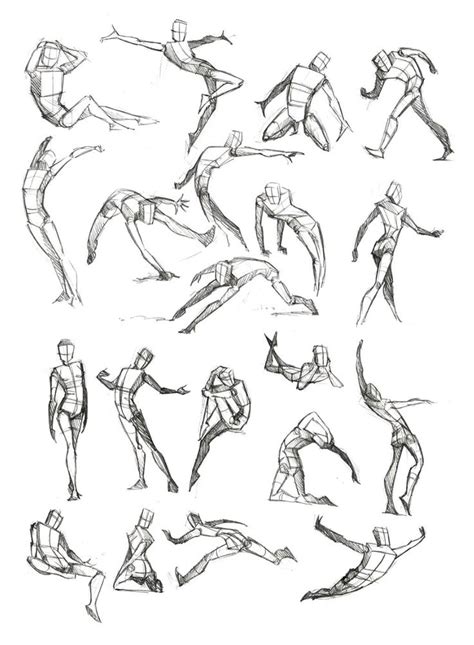 Poses For Gesture Drawing