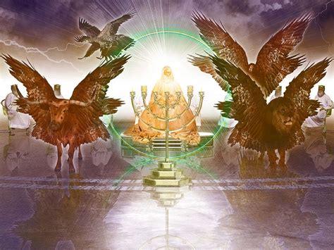 Pin on Revelation 4 & 5, 7 Seals Opening Vision – God’s Throne in ...