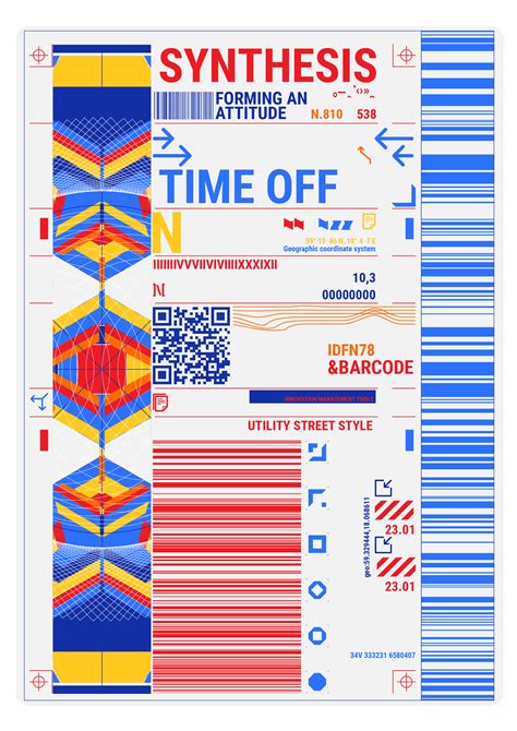 COLORED BARCODE LABEL SET :: Behance