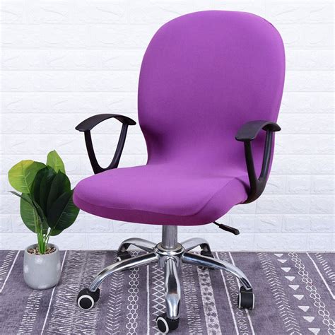 Office Chair Covers Removable Stretch Cushion Slipcovers Stretchy for ...