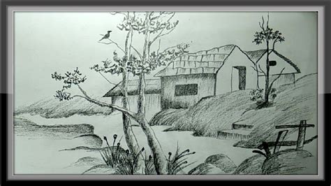 Nature Easy Pencil Drawings