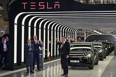 Tesla Opens Gigafactory Near Berlin, Its First Plant in Europe - The ...