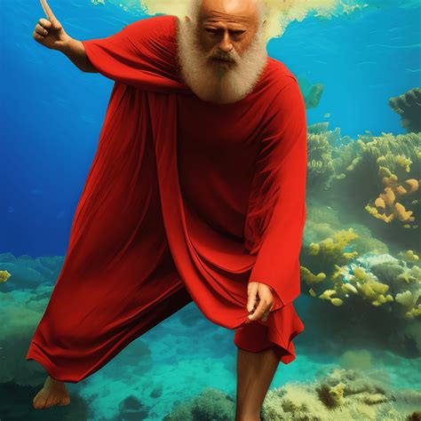 Moses and the Red Sea · Creative Fabrica