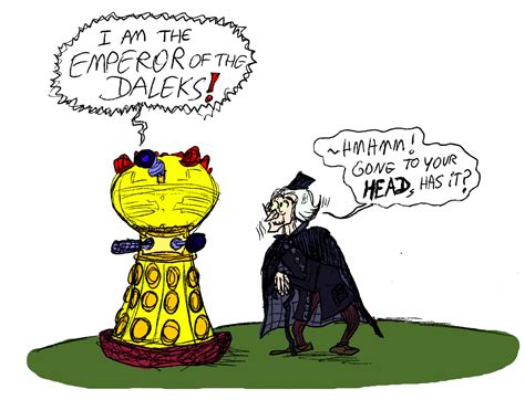 Skaro Funnies - A/N: The First Doctor meets the First Dalek!...