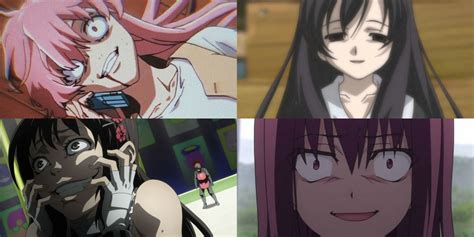 Best Female Yandere Anime Characters