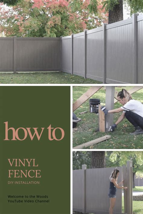 Install a Vinyl Privacy Fence Backyard Makeover