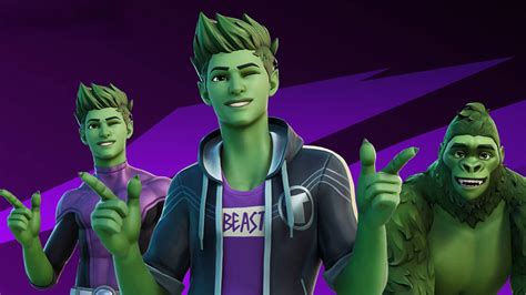 Download Beast Boy Fortnite Skins Wallpaper | Wallpapers.com