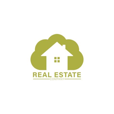 Premium Vector | Real estate agent logo