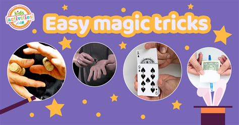 The Best 34 Easy Magic Tricks Kids Can Do | Kids Activities Blog