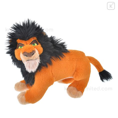 Japan Disney Store Animal Plush Toy - Lion King : Scar | Kawaii Limited