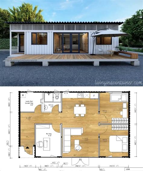 Shipping Container House Plans & Making a Home With It - Living in a ...