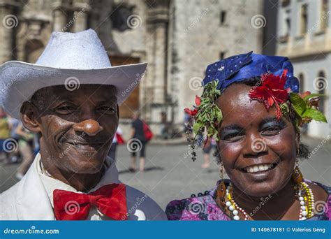 Havana, Cuba - 24 January 2013: Portraits of Cuban People in ...