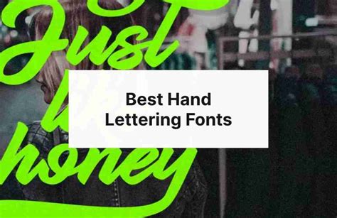 7+ Hand lettering fonts for your next creative project (+ Free PDF ...