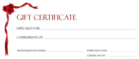 Free Christmas Gift Certificate Templates - Sampletemplate.my.id