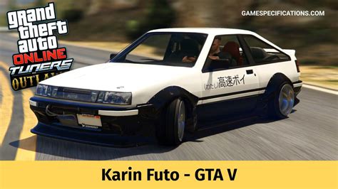 Karin Futo Guide - GTA V - Game Specifications