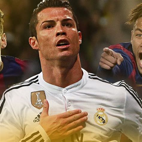 Cristiano Ronaldo, Lionel Messi and Neymar compete for 2015 Ballon d'Or ...