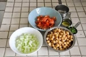 A Delicious Light Channa Salad