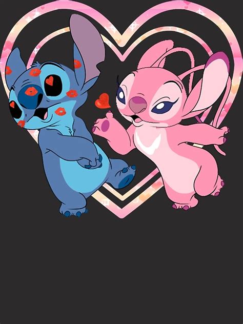 "Stitch and Angel Kiss " Photographic Print for Sale by nehmeroideenerp ...