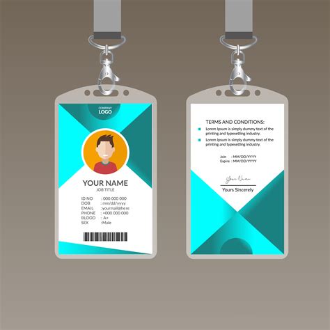 Modern Id Card Design Template | Images and Photos finder