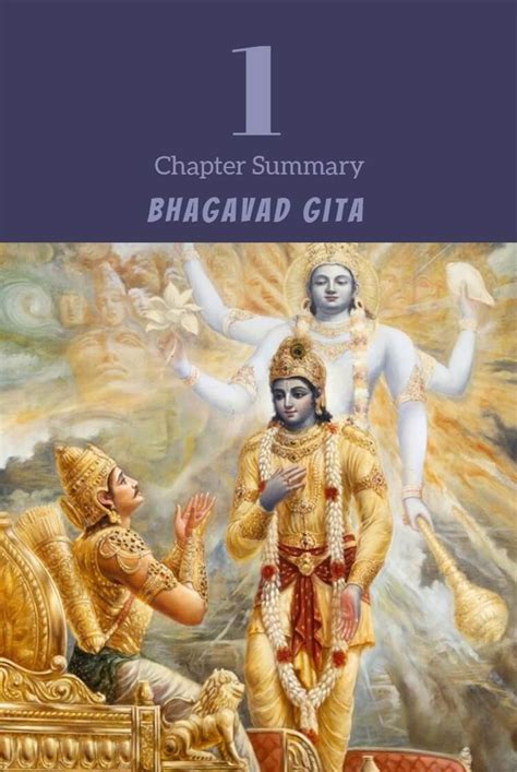 Bhagavad Gita Summary - Chapter 1 | Bhagavad Gita