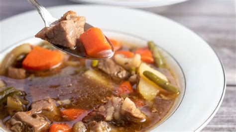 Prime Rib Soup (Tasty Vegetable Beef Soup From Prime Rib Leftovers!)