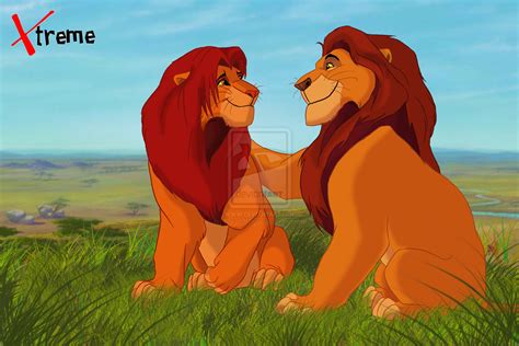 Image - The lion king mufasa and simba by diego32tiger-d5ty527.jpg ...