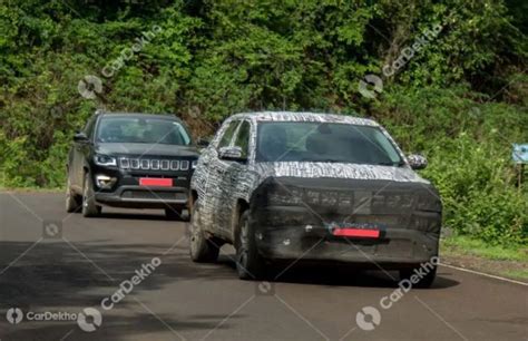 India-spec Jeep Compass Facelift Interior Spied For The First Time ...